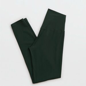 Offline by aerie real me 7/8 leggings forest green